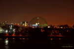 Photographie de la biosph�re de nuit