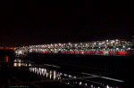 Photo d'un quai du vieux port de montr�al la nuit
